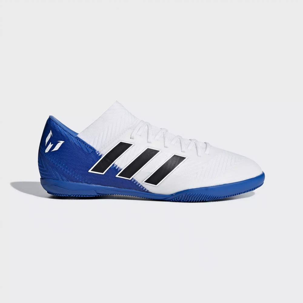 Adidas Nemeziz Messi Tango 18.3 Tenis De Futbol Blancos Para Niña (MX-51194)